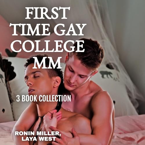 Cover of First Time Gay College MM: 3 Book Collection