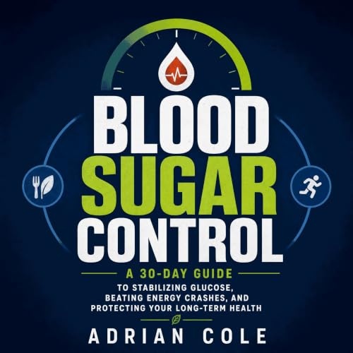 Cover of Blood Sugar Control: A 30-Day Guide to Stabilizing Glucose, Beating Energy Crashes, and Protecting Your Long-Term Health
