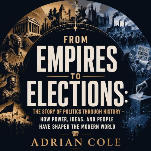 Cover of From Empires to Elections: The Story of Politics Through History – How Power, Ideas, and People Have Shaped the Modern World