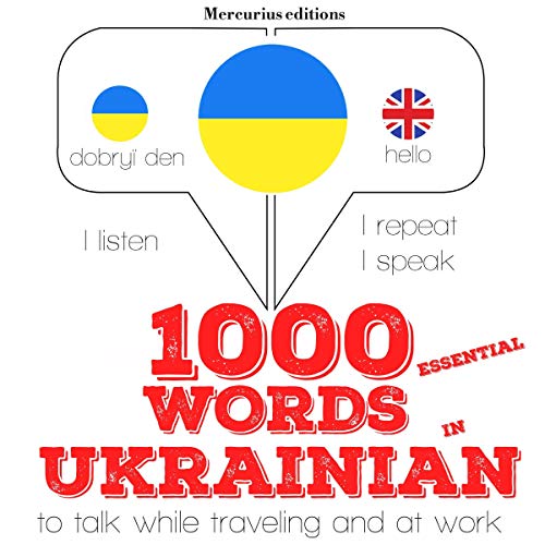 Cover of 1000 essential words in Ukrainian