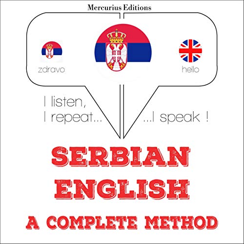 Cover of Serbian - English. A complete method