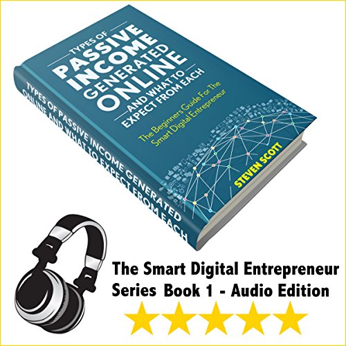 Cover of Types of Passive Income Generated Online and What to Expect from Each
