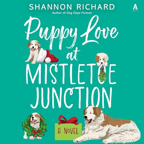 Cover of Puppy Love at Mistletoe Junction