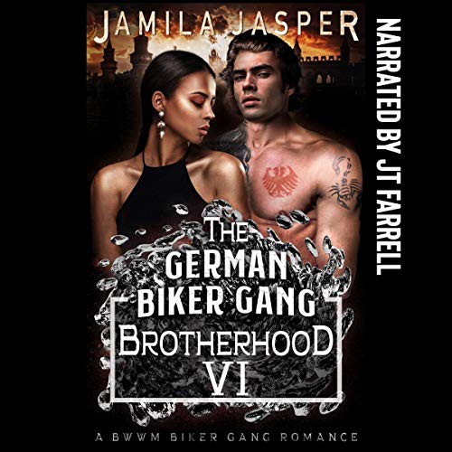 Cover of The German Biker Gang Brotherhood: A BWWM Biker Gang Romance