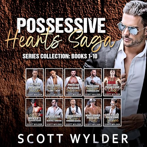 Cover of Possessive Hearts Saga Series Collection, Books 1-10