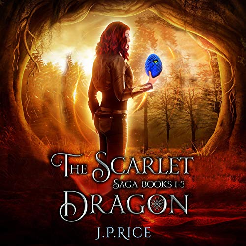 Cover of The Scarlet Dragon Saga, Books 1-3