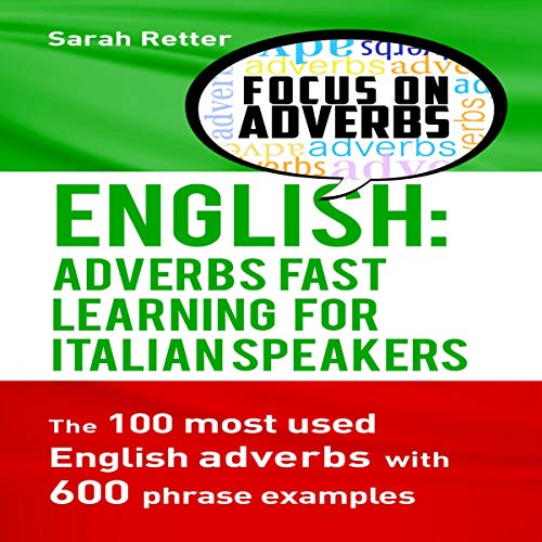 Cover of English: Adverbs Fast Learning for Italian Speakers