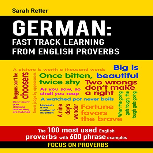 Cover of German: Fast Track Learning from English Proverbs