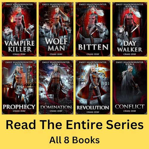 Cover of Emily Shadowhunter OMNIBUS - all 8 books
