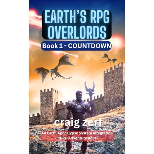 Cover of Earth’s RPG Overlords - Book 1: COUNTDOWN