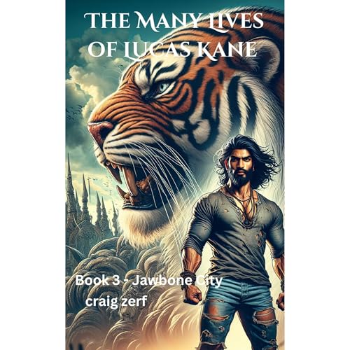 Cover of The Many Lives of Lucas Kane - Book 3: Jawbone City