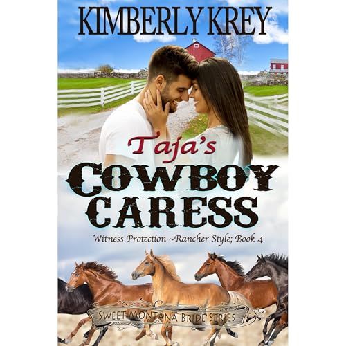 Cover of Taja's Cowboy Caress: Witness Protection - Rancher Style
