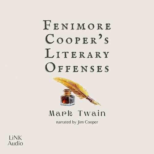 Cover of Fenimore Cooper's Literary Offenses (Annotated)