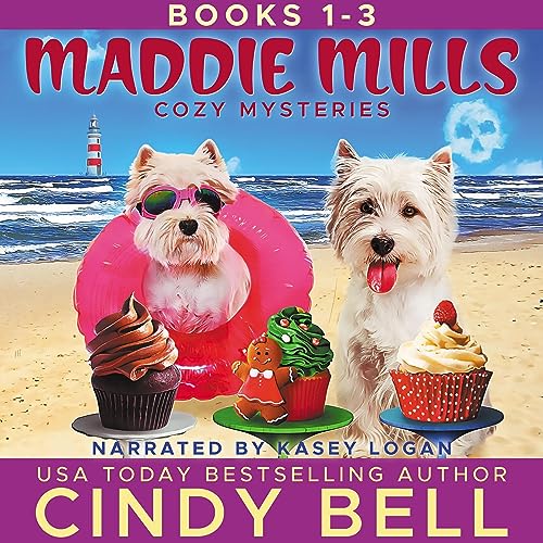 Cover of Maddie Mills Cozy Mysteries Books 1-3