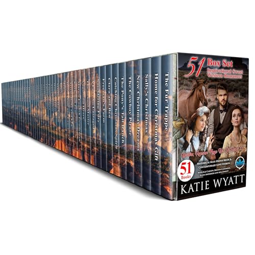 Cover of 51 Inspirational Sweet Western Romances Box Set