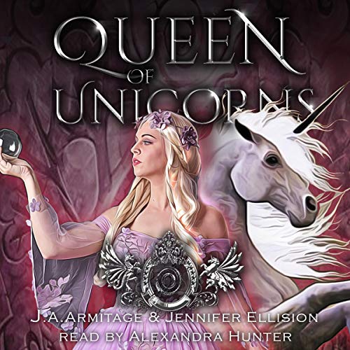 Cover of Queen of Unicorns: A Rumpelstiltskin Retelling