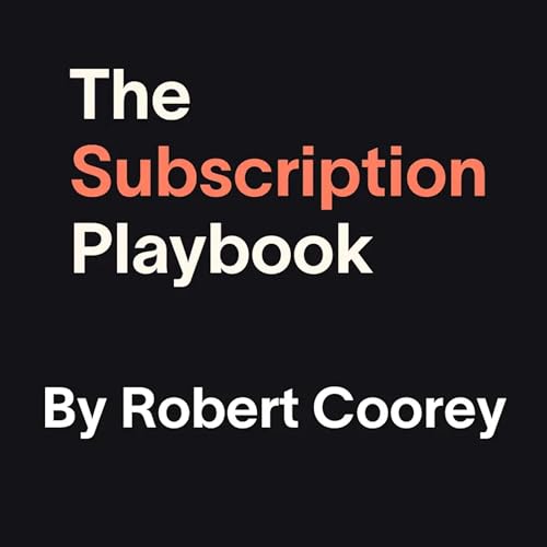 Cover of The Subscription Playbook