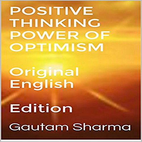 Cover of Positive Thinking, Power of Optimism