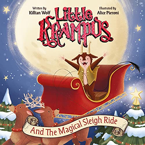 Cover of Little Krampus and the Magical Sleigh Ride