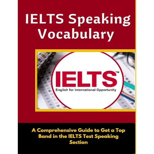Cover of IELTS SPEAKING VOCABULARY