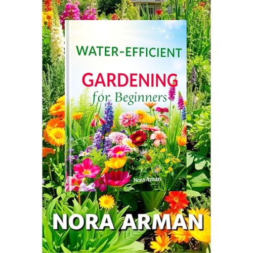 Cover of Water efficient gardening for beginners: eco-friendly gardening.