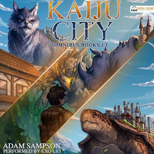 Cover of Kaiju City Omnibus, Books 1-3