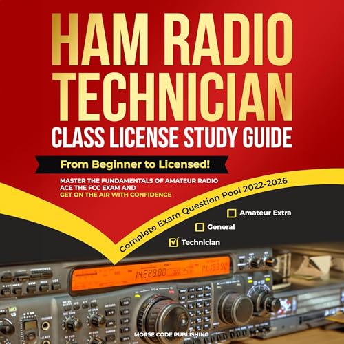 Cover of Ham Radio Technician Class License Study Guide
