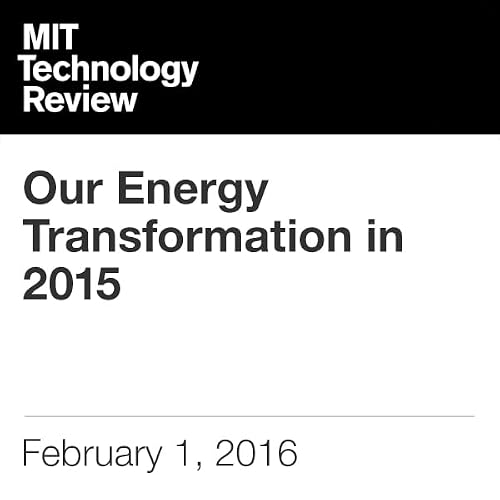 Cover of Our Energy Transformation in 2015