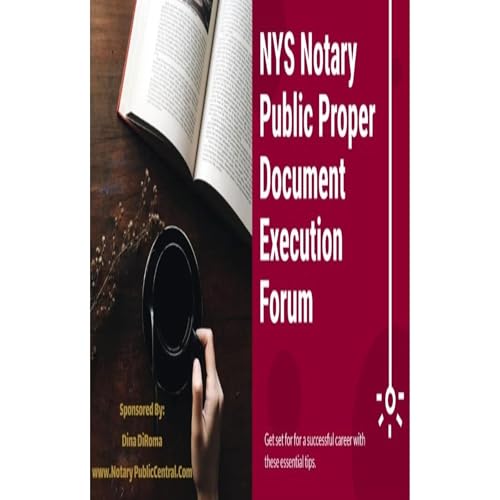 Cover of Notary Public Refresher Course - NYS