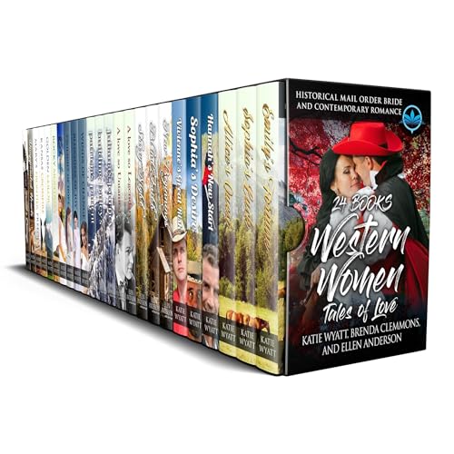 Cover of 24 Books Western Women Tales of Love Box Set