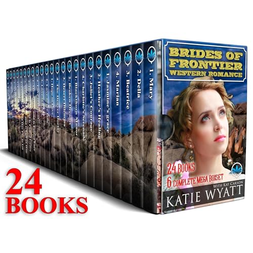 Cover of Brides of Frontier Western Romance Series