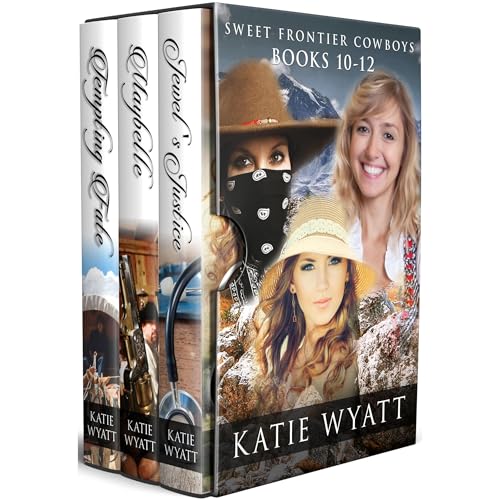 Cover of Box Set Sweet Frontier Cowboys Novels 10-12