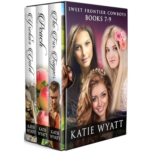 Cover of Box Set Sweet Frontier Cowboys Novels 7-9