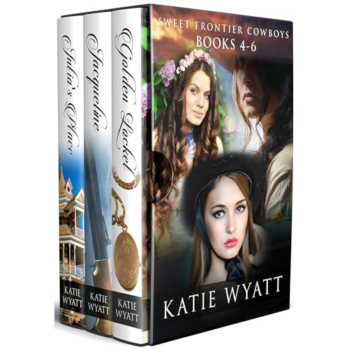 Cover of Box set Sweet Frontier Cowboys Novels 4-6: