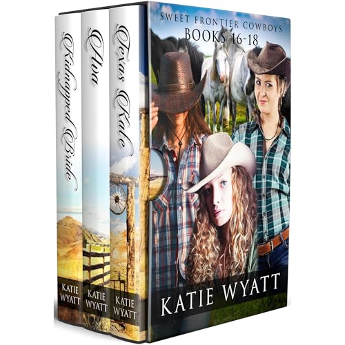 Cover of Box Set Sweet Frontier Cowboys Novels 16-18