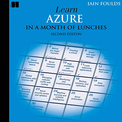 Cover of Learn Azure in a Month of Lunches, Second Edition