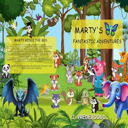 Cover of Marty's Fantastic Adventures: Marty Rides the Bus