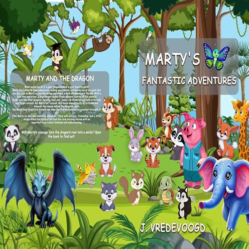 Cover of Marty's Fantastic Adventures: Marty and the Dragon