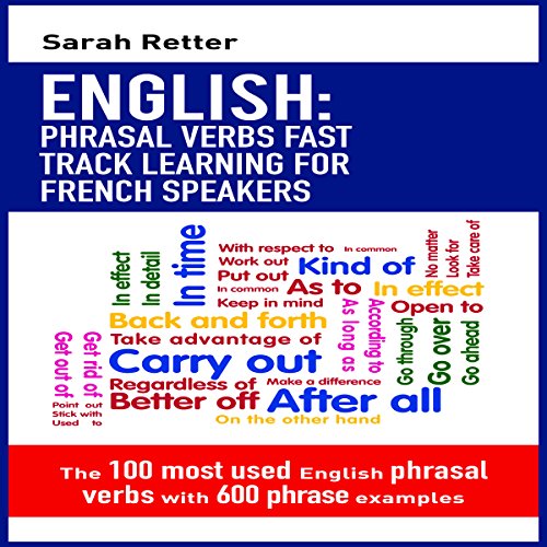 Cover of English: Phrasal Verbs Fast Track Learning for French Speakers