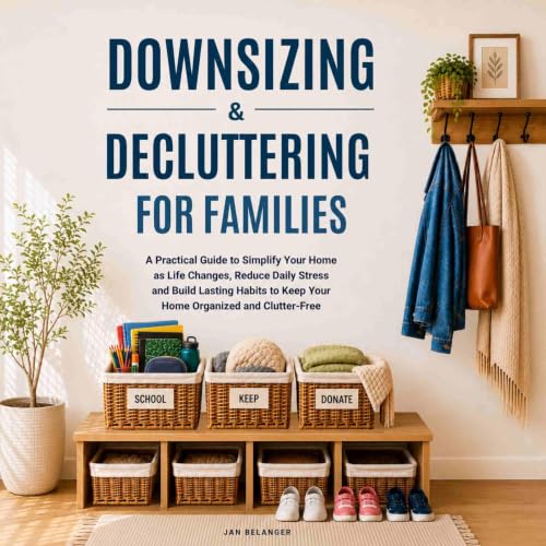 Cover of DOWNSIZING AND DECLUTTERING FOR FAMILIES