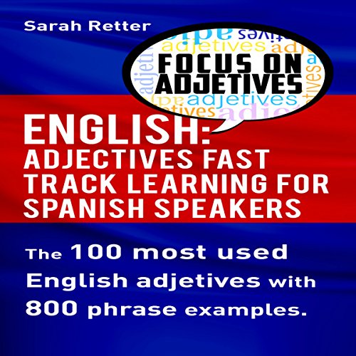 Cover of English: Adjectives Fast Track Learning for Spanish Speakers