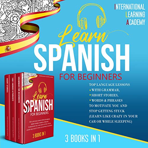 Cover of Learn Spanish for Beginners - 3 Books in 1