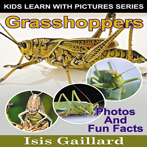 Cover of Grasshoppers: Photos and Fun Facts for Kids