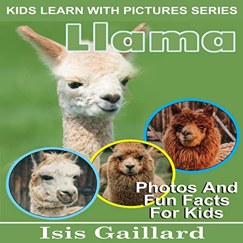 Cover of Llama: Photos and Fun Facts for Kids