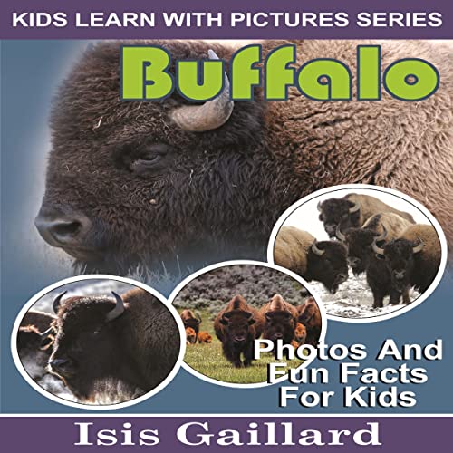 Cover of Buffalo: Photos and Fun Facts for Kids