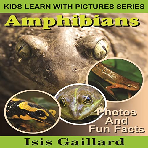 Cover of Amphibians: Photos and Fun Facts for Kids