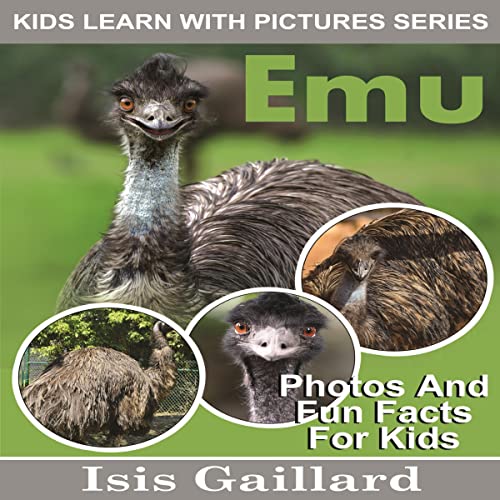 Cover of Emu: Photos and Fun Facts for Kids