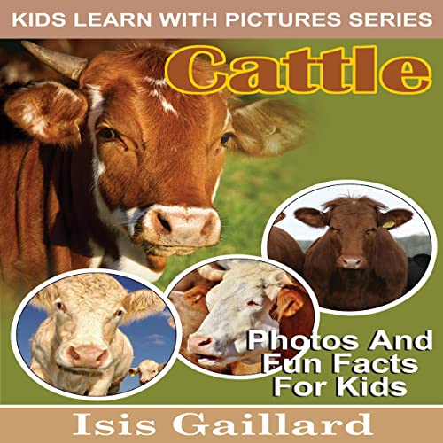 Cover of Cattle: Photos and Fun Facts for Kids