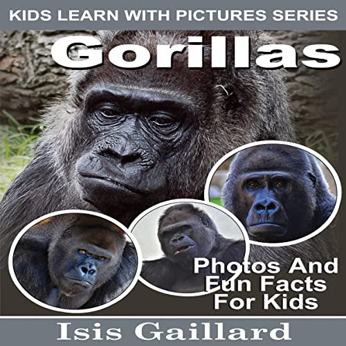 Cover of Gorillas: Photos and Fun Facts for Kids