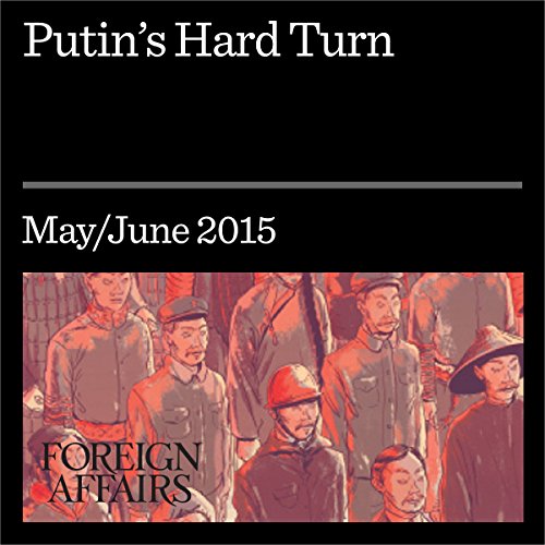 Cover of Putin’s Hard Turn